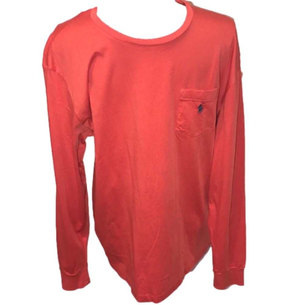 NWT Polo Men’s One pocket long sleeve crew neck